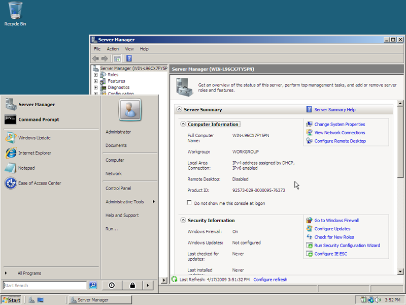 windows server 2008 hpc edition